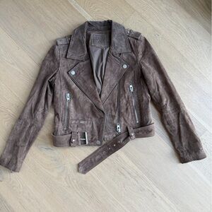 Blank NYC Suede Moto Jacket